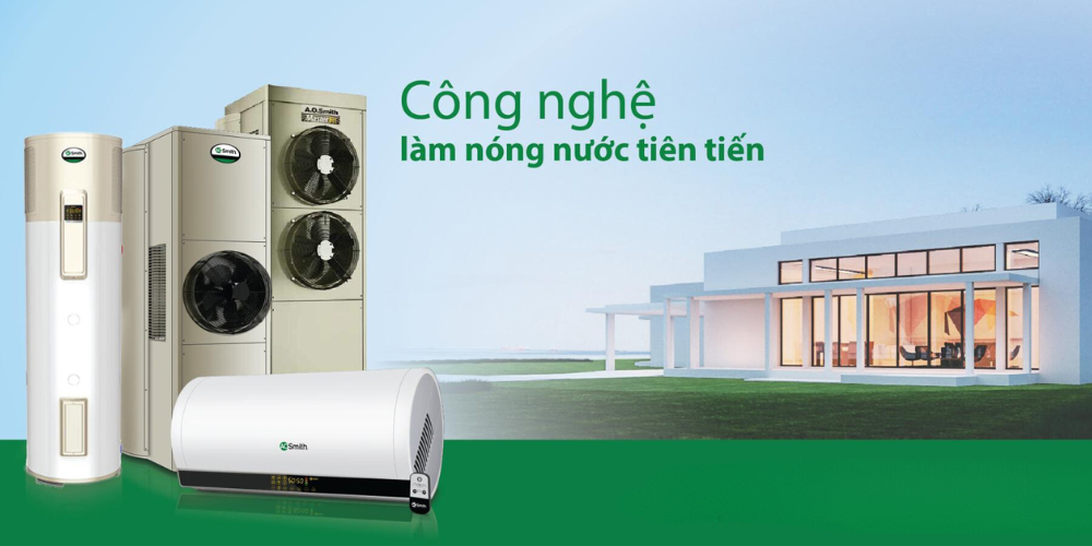 Máy nước nóng bơm nhiệt Heat Pump dẫn đầu công nghệ tạo ra nước nóng